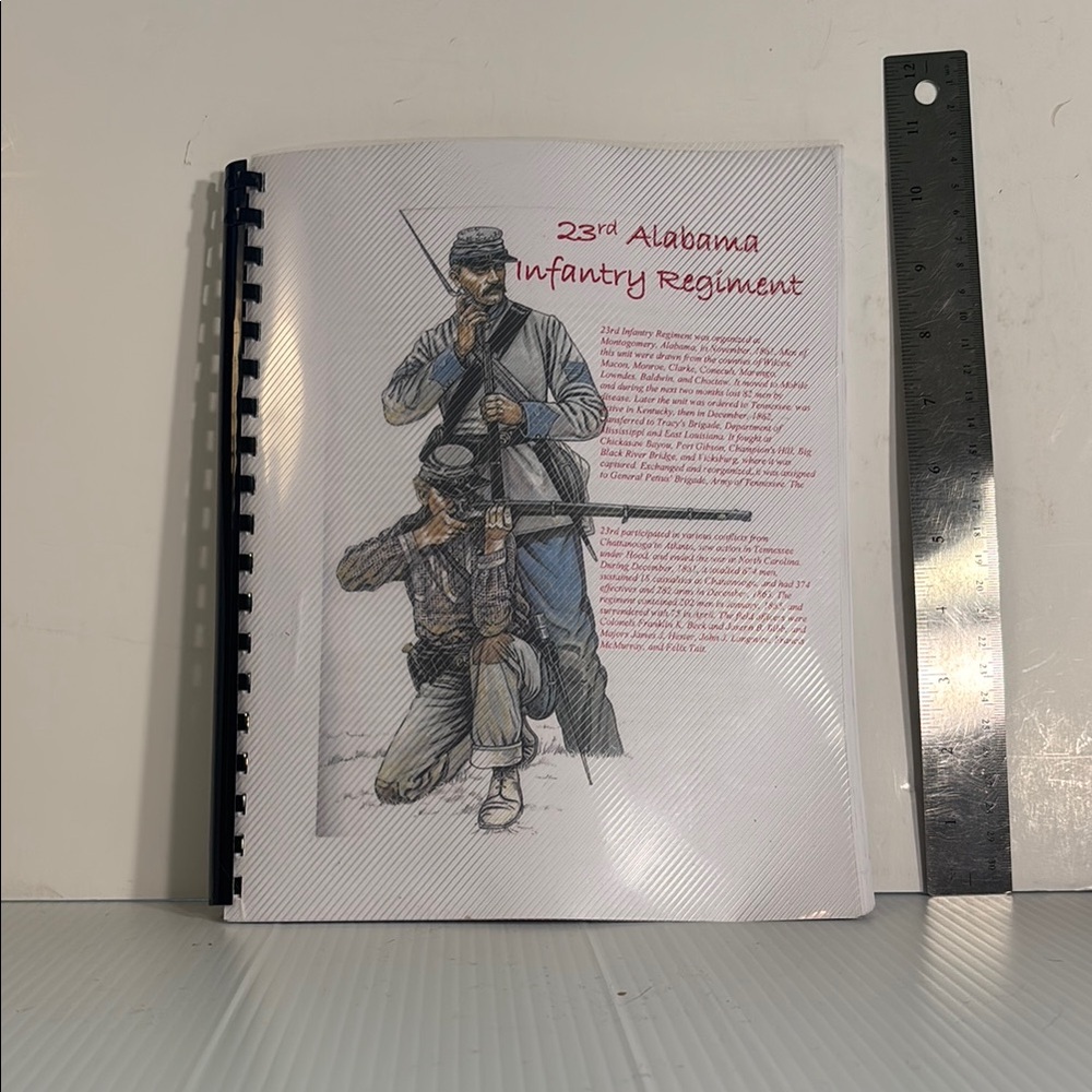 23rd Alabama Infantry Regiment Bookc